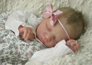 Gorgeous Newborn Reborn Baby Girl " Sleeping Alexa " By Bountiful Baby