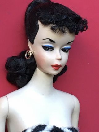 Faux 2 Barbie Ponytail From A 3 (1 Look) Brunette