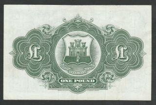 E9 Gibraltar 1971 pound,  P18b,  XF 2