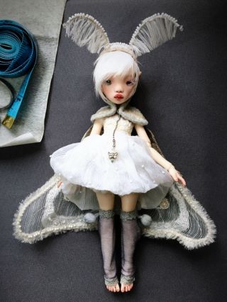 Fairy Silkworm Author Tiny Bjd By Pikacha Doll (fullset)