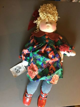Little Souls Doll “evelyn” By Gretchen Wilson Designer Extraordinaire