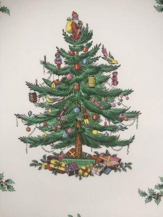 Spode Christmas Tree Pattern 12 3/4 