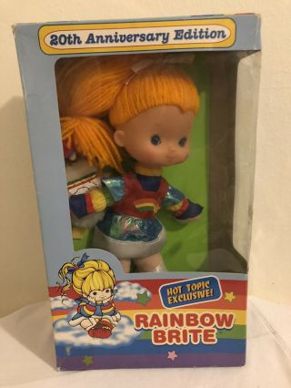 Rainbow Brite 20th Anniversary Edition Doll Hot Topic Exclusive - Box