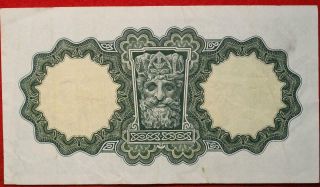 1974 Ireland Republic 1 Pound Circulated Note P 64c 2