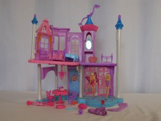 Barbie Mariposa And The Fairy Princess Castle Playset With Mini - Dolls,  Accessor