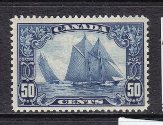 Canada 1928 Scroll Issue 50 Cent Blue Never Hinged Mnh