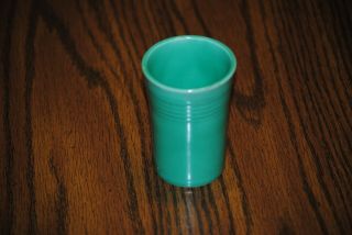 Vintage Fiesta Green Juice Tumbler Cup - Fiestaware,  Made In Usa