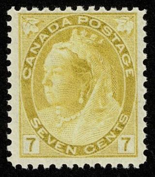 Canada Stamp Scott 81 7c Queen Victoria 1897 Nh Og Never Hinged
