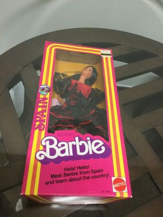 Spanish Barbie Dolls Of The World 4031 1982 Mattel,  Inc.