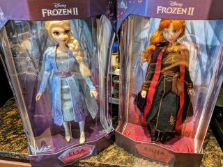 In Hand 2019 Disney Store Frozen 2 Limited Edition Dolls Set (elsa,  Anna)