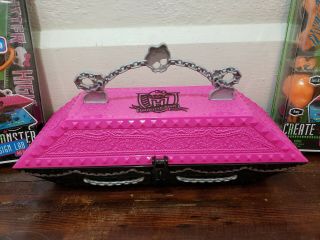 MONSTER HIGH Create A Monster CAM Design Lab Coffin Case with Add On Pack 3