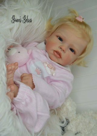 READY TO SHIP Reborn Toddler Doll Baby Girl Kylie By Romie Strydom VERY RARE 2