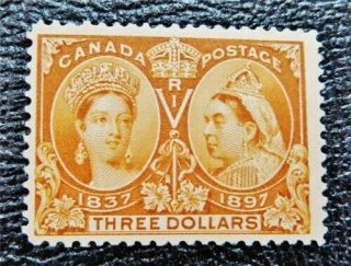 Nystamps Canada Stamp 63 Og H $1400