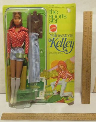 Yellowstone Kelley No.  7808 The Sports Set - © 1973 Mattel In Package