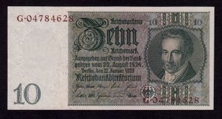 Germany 10 Reichsmark 1929 (1945) P - 180b Unc