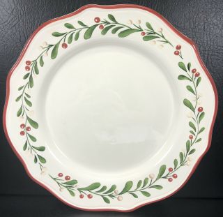 Better Homes & Gardens Mistletoe Heritage Dinner Plate