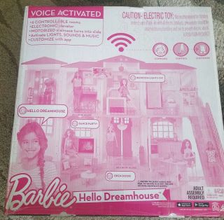 Barbie Hello Dreamhouse With Wifi Voice Activated,  Dpx21 Mattel