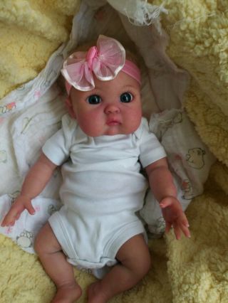 Full Body Silicone Baby Doll Katusha By Tatyana Burden 