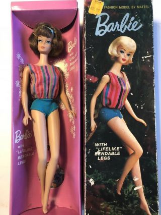 Titian Sidepart American Girl Barbie Mib Minty