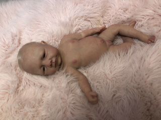 Full Body Silicone Baby Girl Evyn By Laurel At Fysb With Drink N Wet