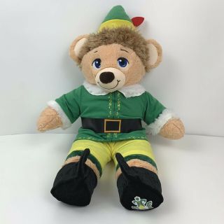 Build A Bear Buddy The Elf Plush Bab Outfit Christmas Buddie 2016 Retired