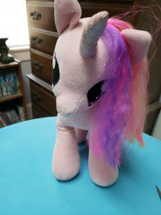 Build A Bear Bab My Little Pony Pink Princess Cadance Cadence Unicorn Plush Wing