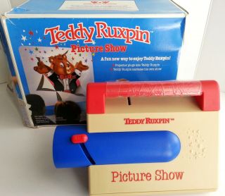 Teddy Ruxpin Picture Show Projector Vintage 1989 Viewmaster Player