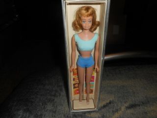 Vintage 1962 Midge Barbie Doll W/original Box Blonde 860