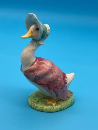 Vtg Beswick Beatrix Potter Jemima Puddle Duck Figurine F.  Warne Co.  1948