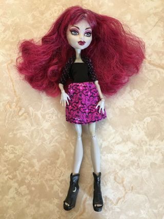 Monster High 11 " Doll Cam Create A Monster Werewolf Girl Were Wolf Pink