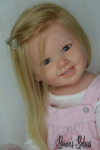 Ready To Ship Reborn Toddler Doll Baby Girl Cammi By Ping Lau Blonde Hair
