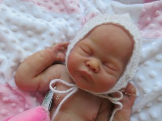 FULL Body ECOFLEX Solid SILICONE Baby Girl - NEWBORN 2
