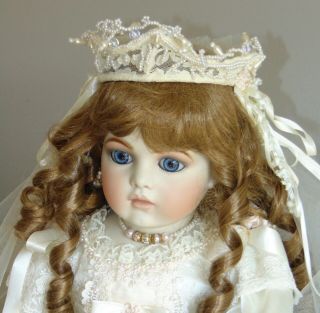 Victoria Bru Jne Bride Doll Le 150 By Mary Brenner & Marie Osmond Low 9 Doll