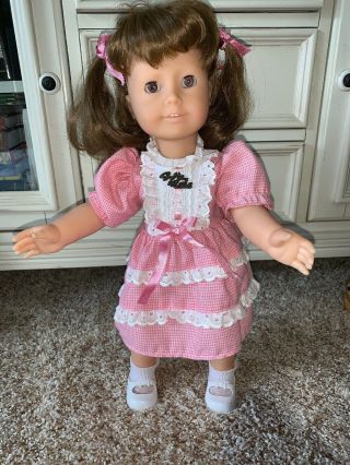 Gotz Puppe Modell 18 " Doll All Vinyl W.  Germany Tagged Outfit Pre American Girl