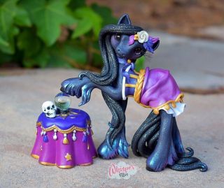 Whisper Fillies Lady Esme The Fortune Teller Pony Filly Figurine Handmade Doll