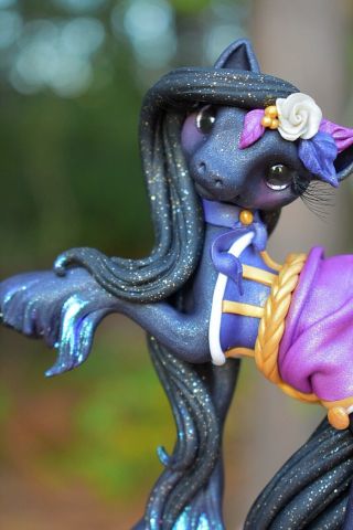 Whisper Fillies Lady Esme The Fortune Teller pony Filly Figurine Handmade doll 2