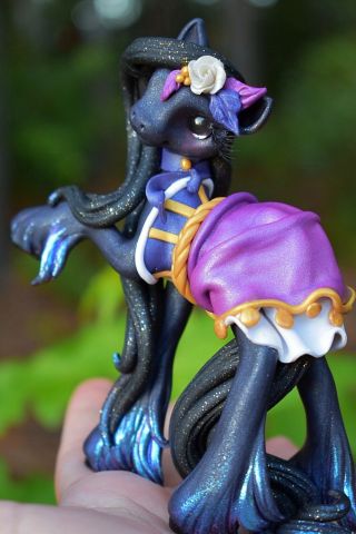 Whisper Fillies Lady Esme The Fortune Teller pony Filly Figurine Handmade doll 3