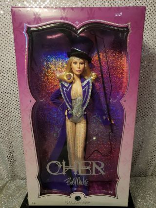 Rare Cher Ringmaster Platinum Label Barbie Doll 441 Mattel 2007 L3547 Nrfb