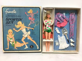 Rare Vintage Barbie - Francie Sportin 