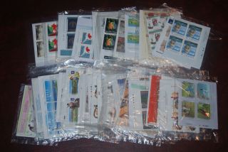 Canada Nh Plate Block Packs,  $252.  96 Face Value Fv Discount Postage