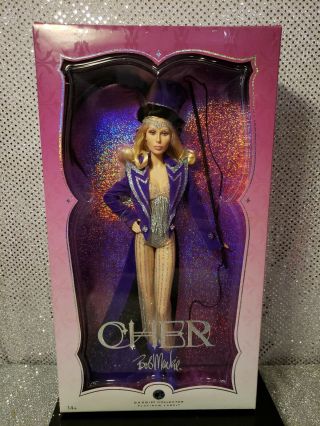 Rare Cher Ringmaster Platinum Label Barbie Doll 515 Mattel 2007 L3547 Nrfb