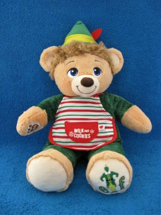 Build A Bear Buddy The Elf 20 " Plush W/christmas Apron 2016 Will Ferrell -