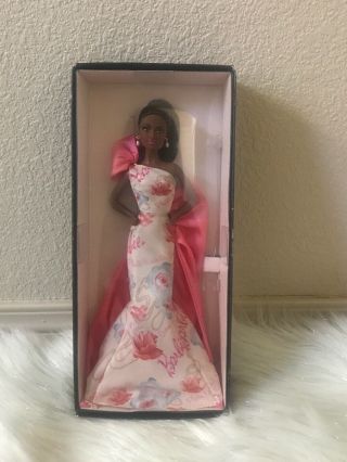 Avon Pink Edition African American Rose Splendor Barbie Mattel Robert Best
