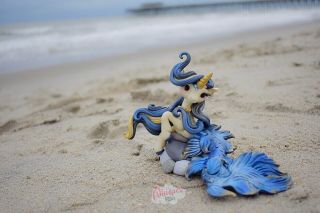 Whisper Fillies Hurricane The Merfilly Mermaid Figurine Handmade Doll Charity