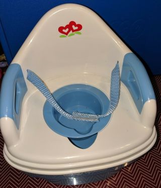 American Girl Doll Bitty Baby Twins Training Potty Toilet,  Noise Complete P
