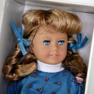 American Girl Mini Doll Kirsten Box Book Dress Outfit