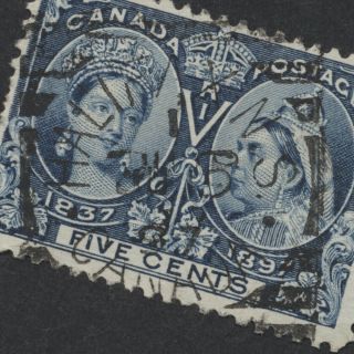 Canada Postmark - Halifax Squared Circle 1 Ju 19 97,  First Day 54 5c Jubilee