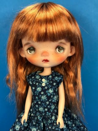 Ooak Custom Strawberry Planet Ododo Doll Cute W/ Fairytown Holala Bokka Blythe
