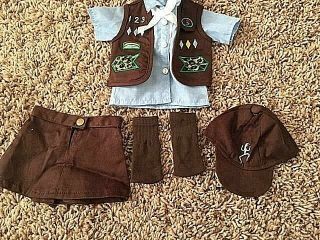 FITS AMERICAN GIRL DOLL BROWNIE,  GIRL SCOUT & DAISY SCOUT OUTFITS,  ACCESSORIES 2