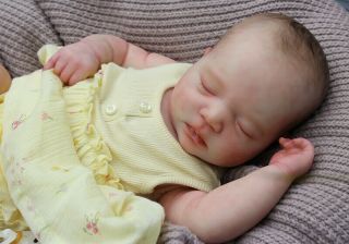 Reborn Baby Girl Doll Joahannah Asleep Bountiful Baby Little Sunshine Nursery